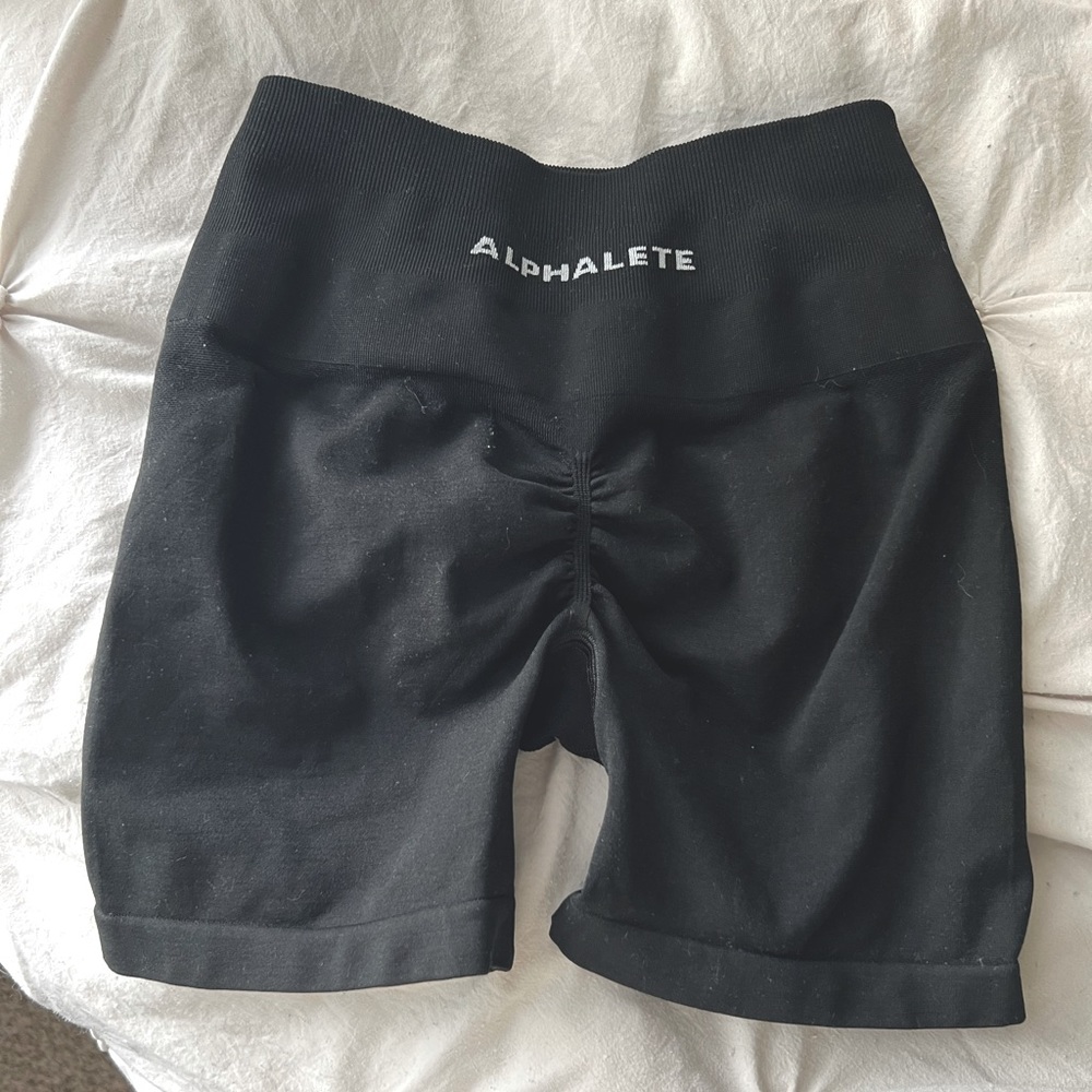Alphalete shorts 4 inch spandex